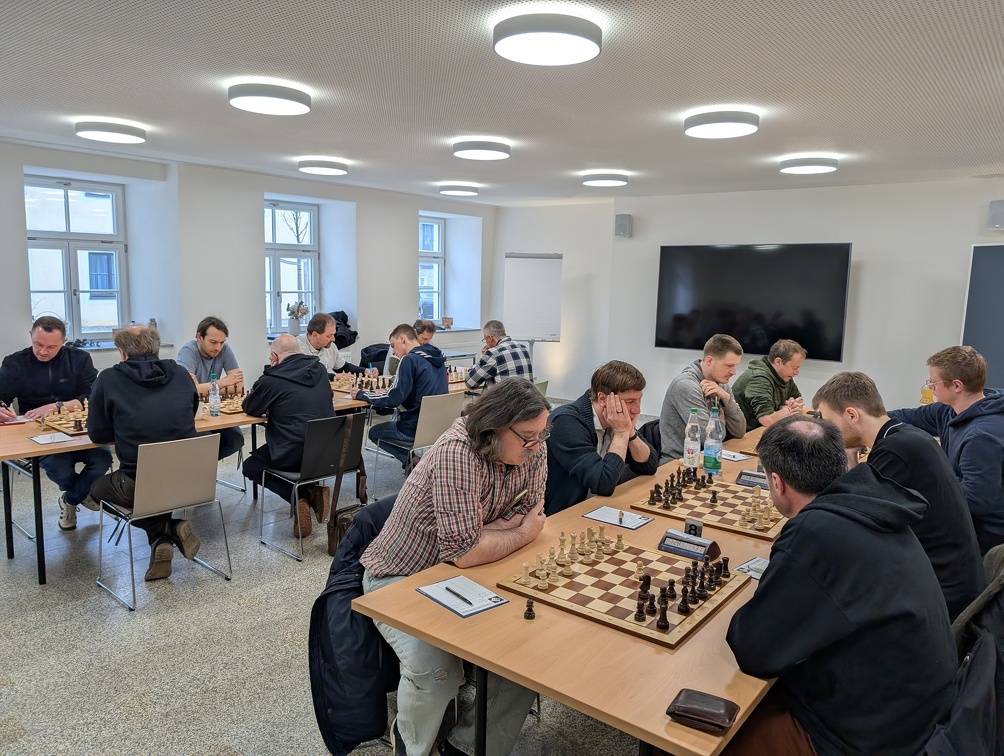 Blick in den Turniersaal